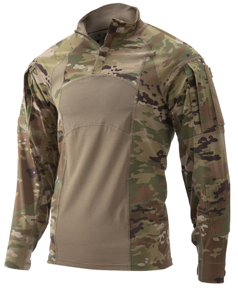 Advanced Combat Shirt (ACS), Type II (1/4 Zip), OCP (Operational Camouflage Pattern), Flame-Resistant (FR), Various NSN's